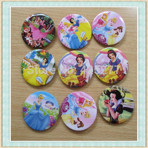 2017, 48PCS  ּ  ư  45MM  ġ , 峭, ڴ 016,011,006, ȣ/2017 , 48Pcs princess Tin Pin Button Badges 45MM,Round Brooch Badge,K